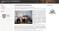 Desktop Screenshot of fundacja.gwsp.edu.pl