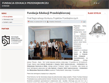 Tablet Screenshot of fundacja.gwsp.edu.pl